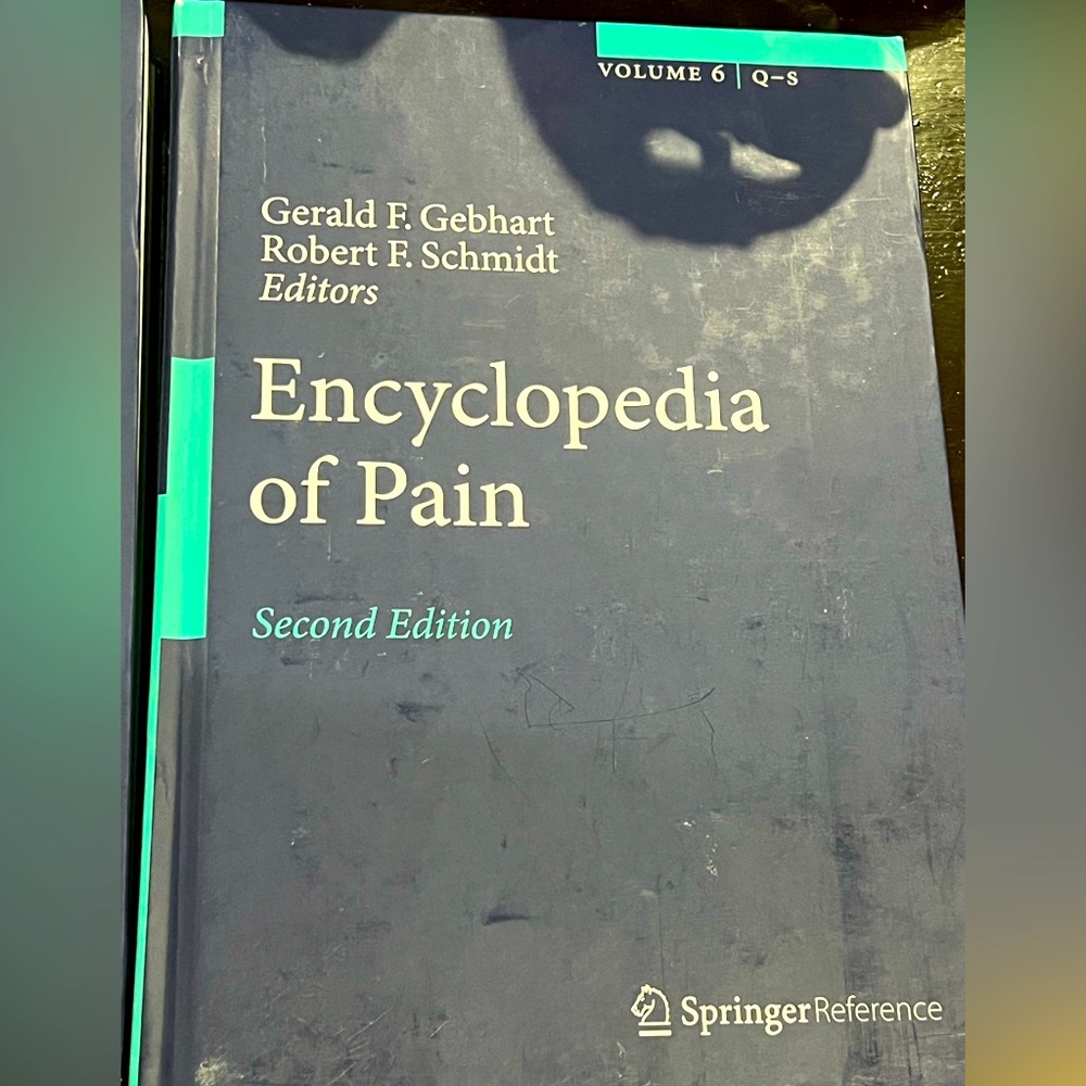 Encyclopedia of Pain Second Edition - Black Cover
